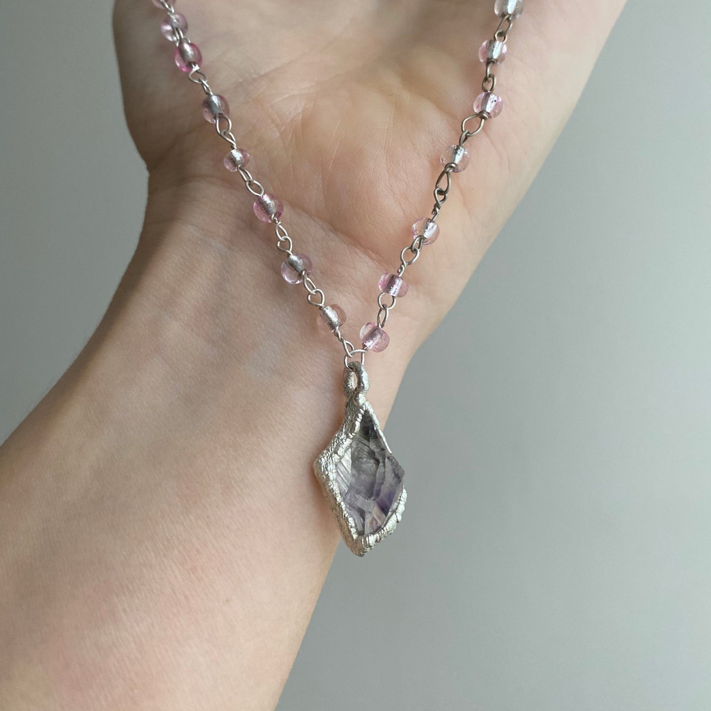 Amethyst necklace