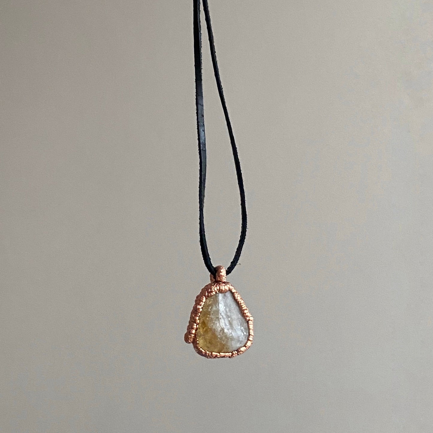 Citrine necklace