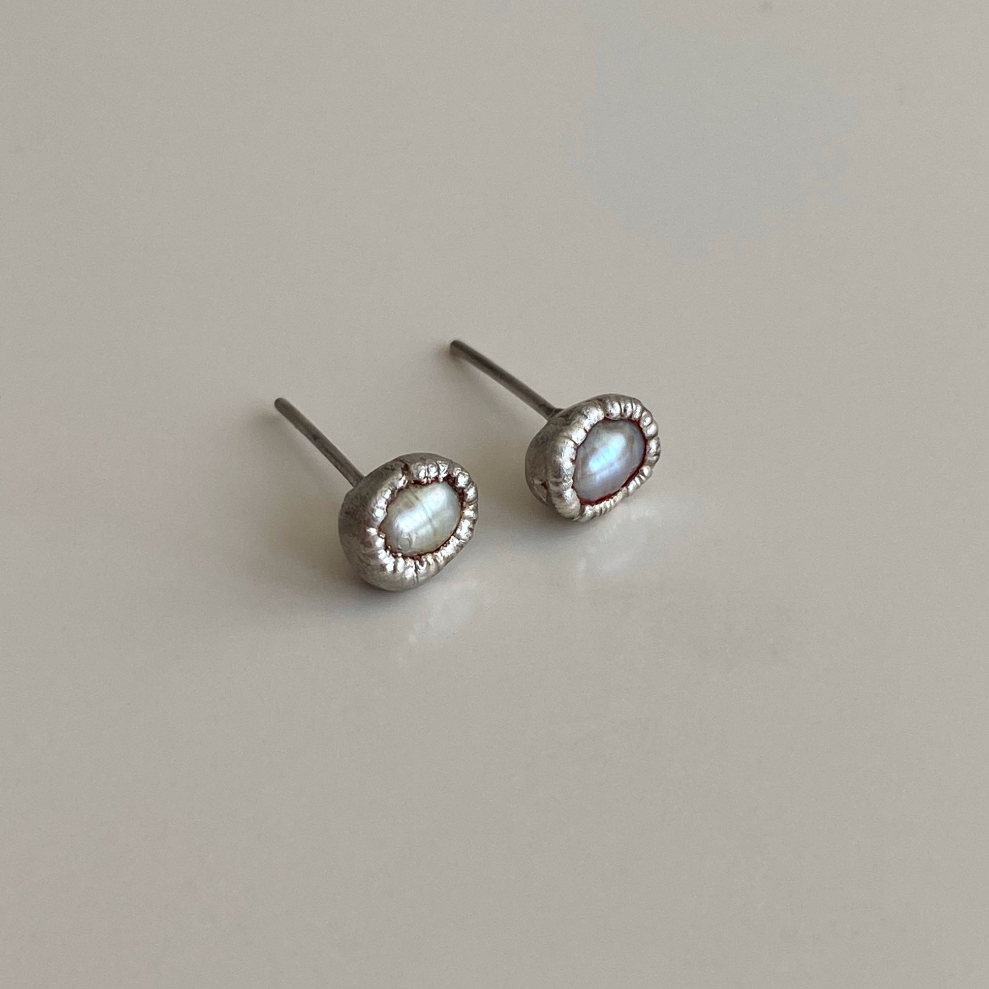 Pearl earrings