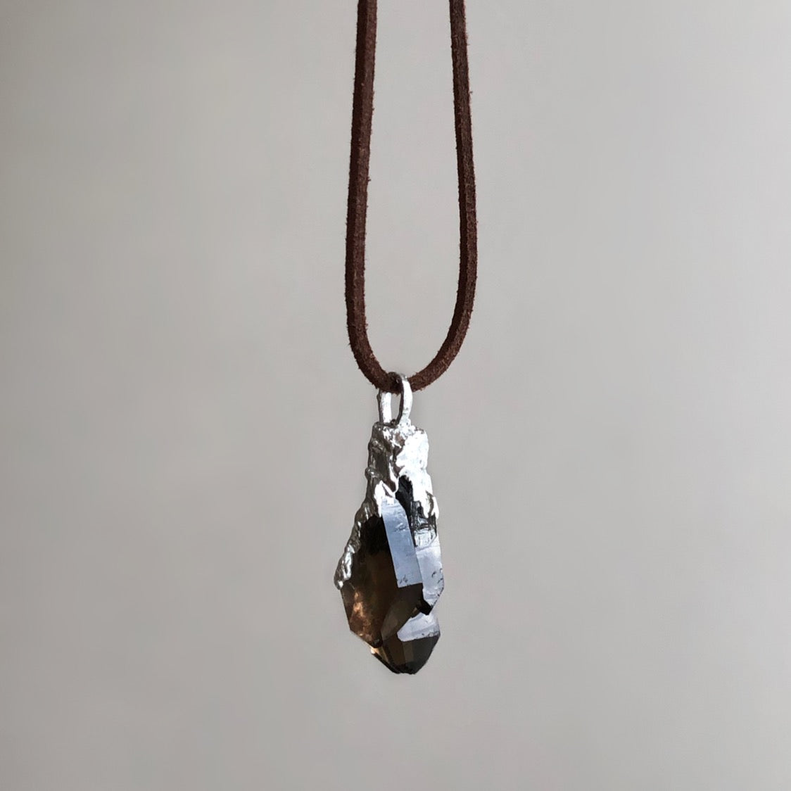 Smoky quartz pendant