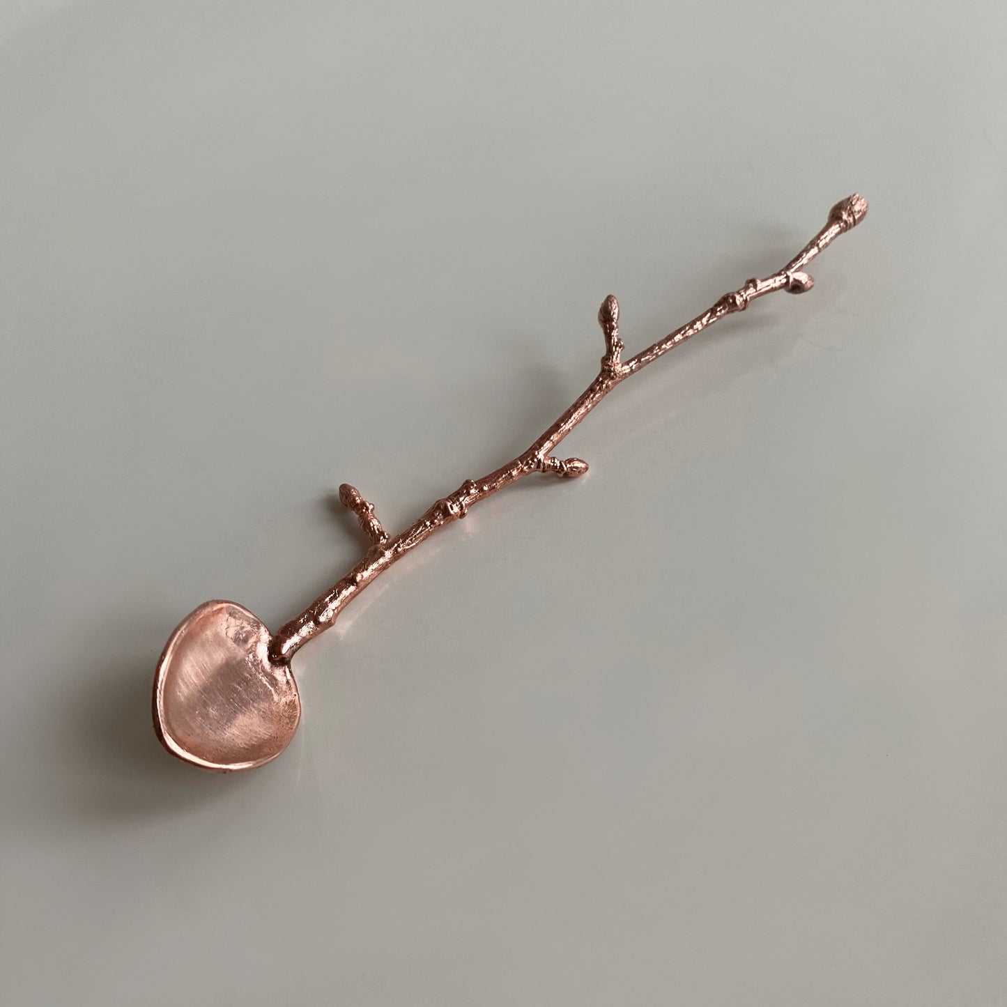 Copper spoon