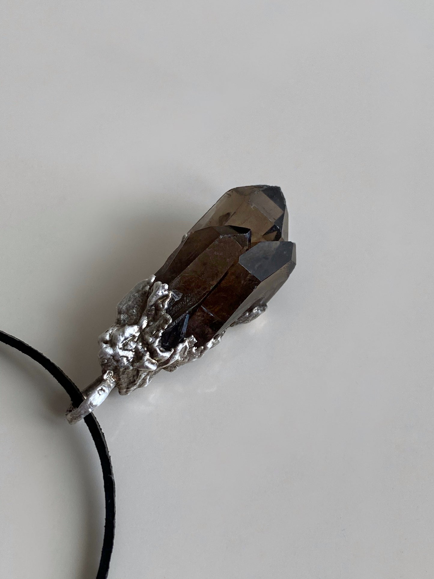 Smoky quartz pendant