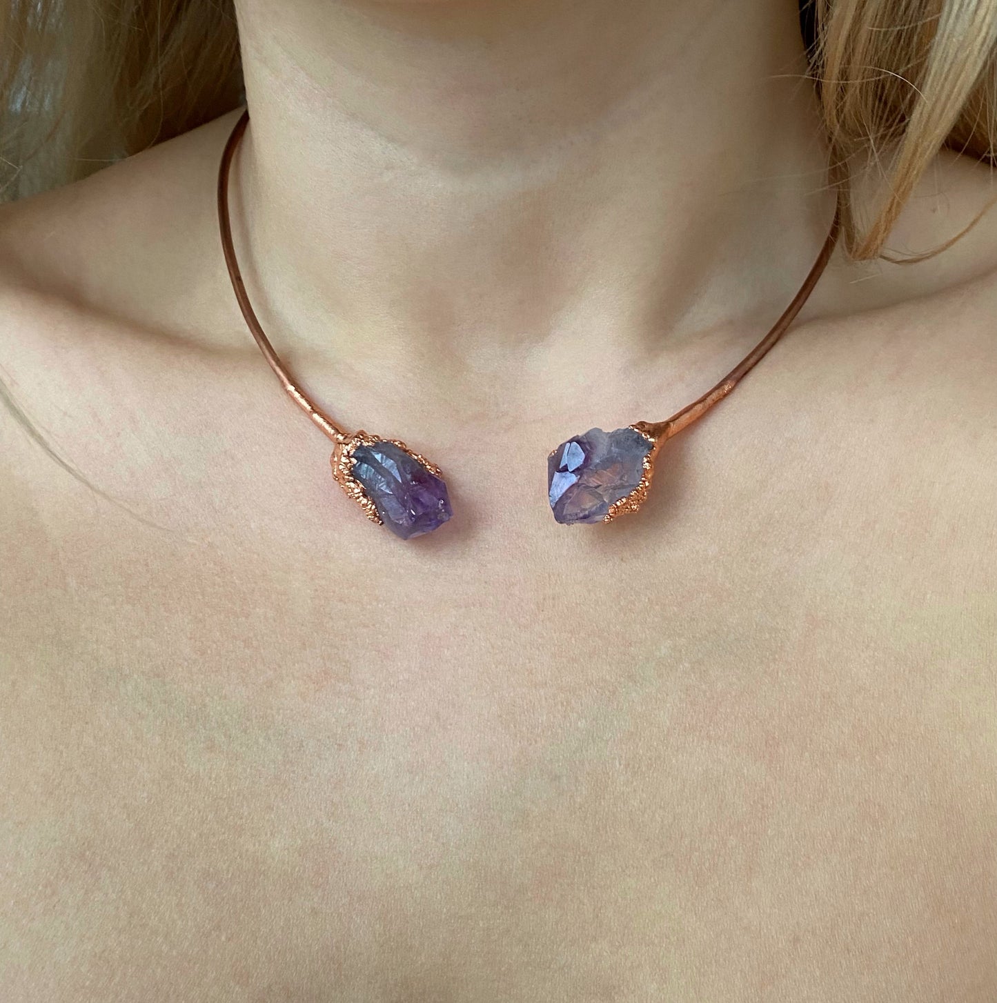 Amethyst necklace