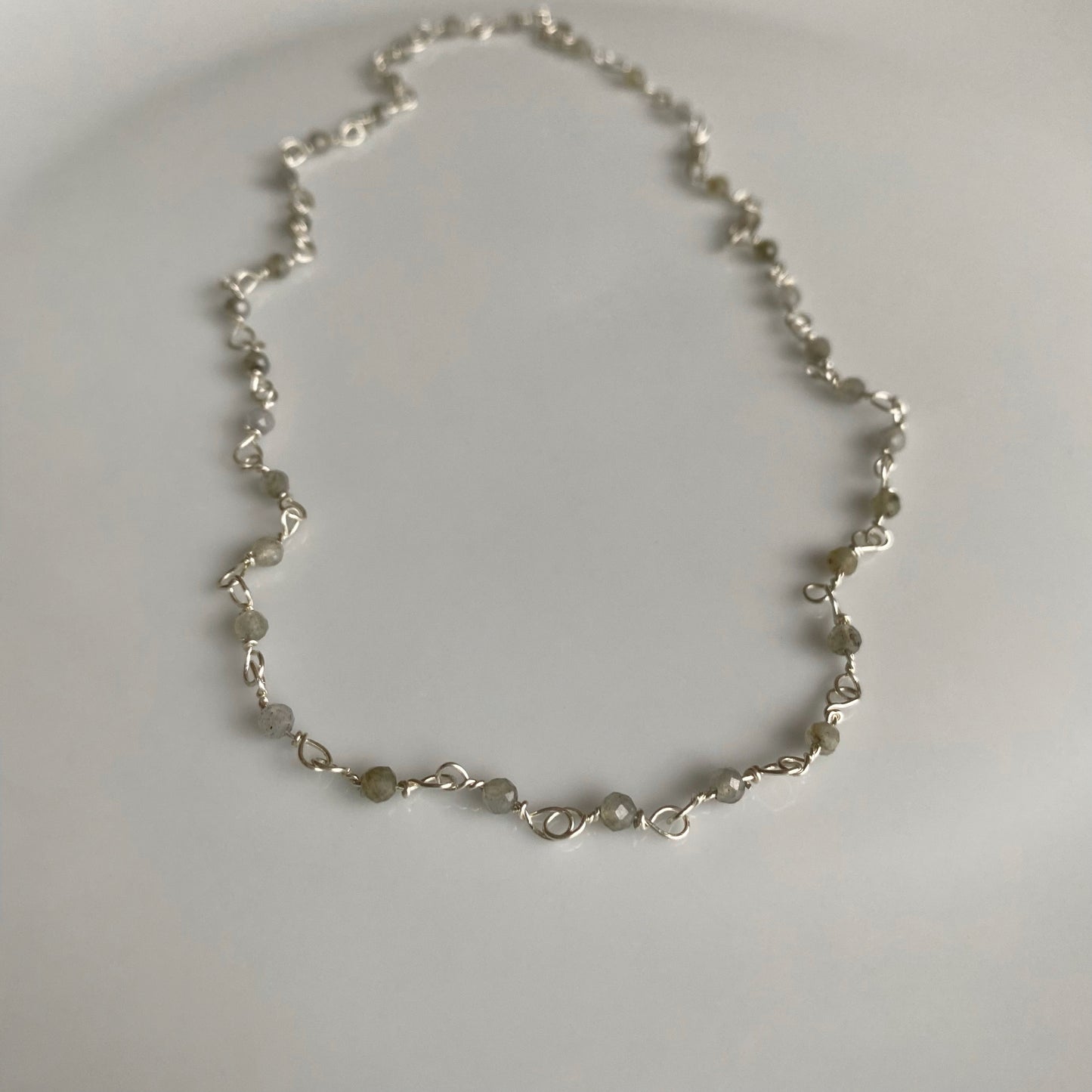 Moonstone necklace